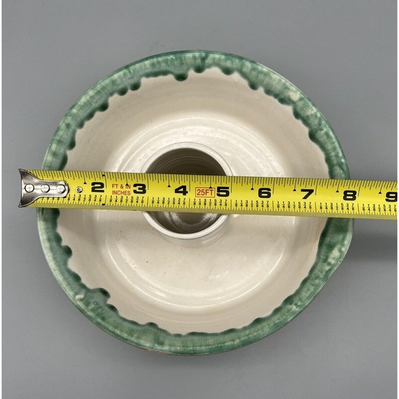 Handmade Studio Art Pottery Tipsy Upright Chicken Cooker Beer Can Chicken EUC - Picture 6 of 6